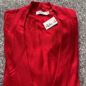 Reitmans wrap style sweater gorgeous colour